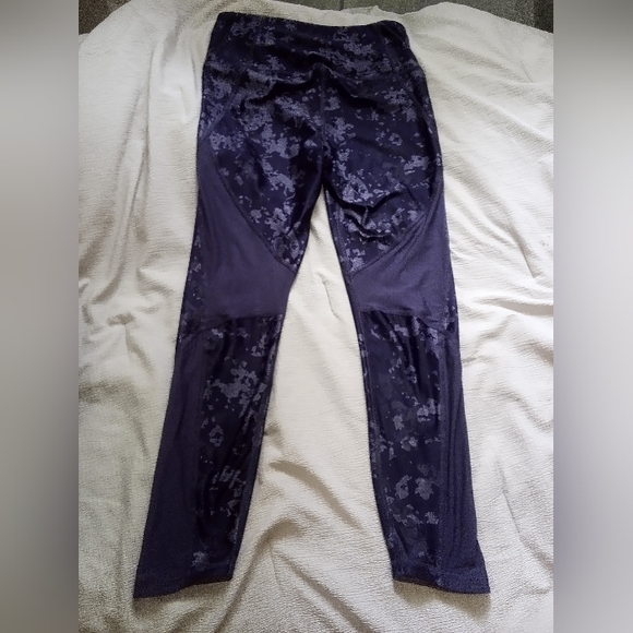 Women's Under Armour Heatgear Camo Mesh Compression Tights Large cropped - Picture 4 of 9